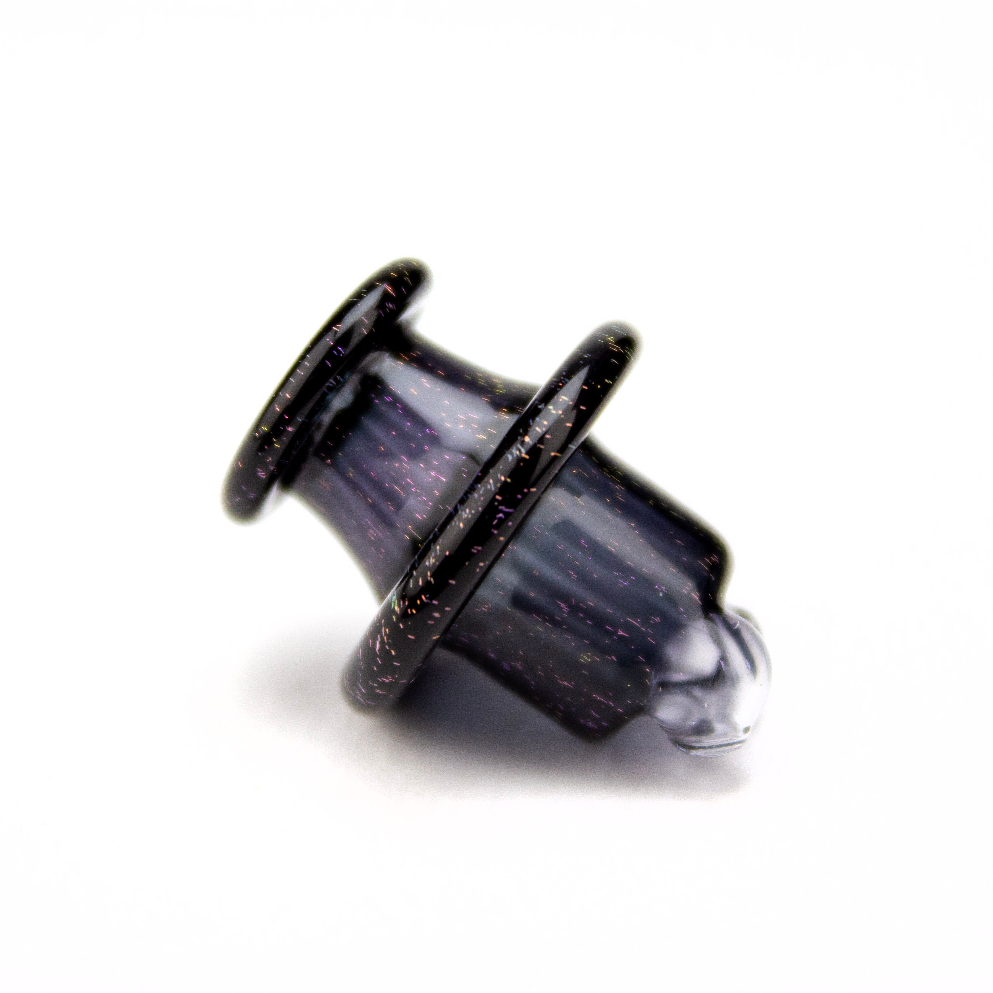 Sandalz Glass Black 3DXL Dichro Spinner Cap #SAN49 - Planet Caravan